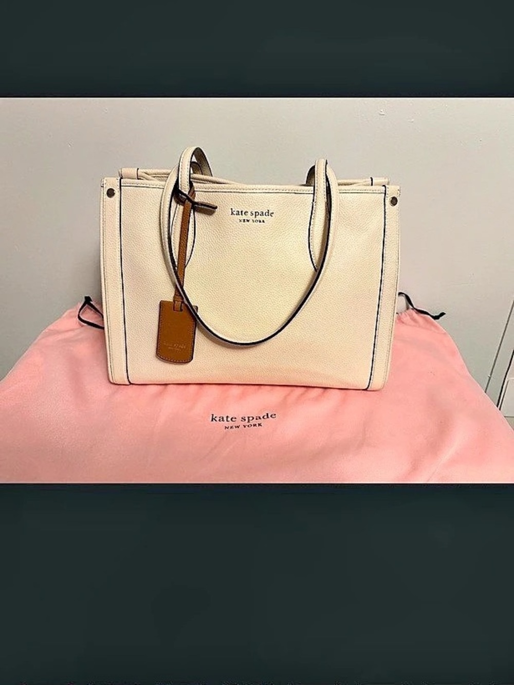Kate Spade medium market leather tote